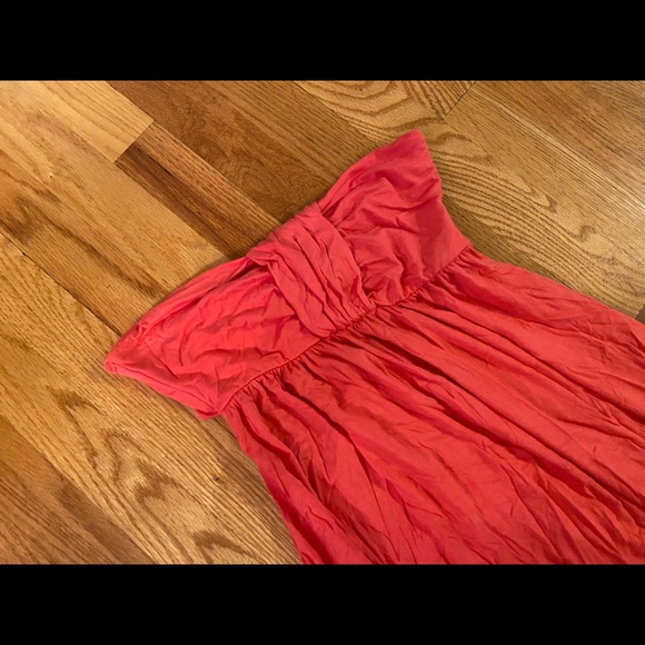 Salmon maxi dress - Picture 3 of 3
